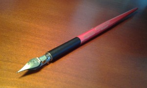 Metal-nib drawing pen
